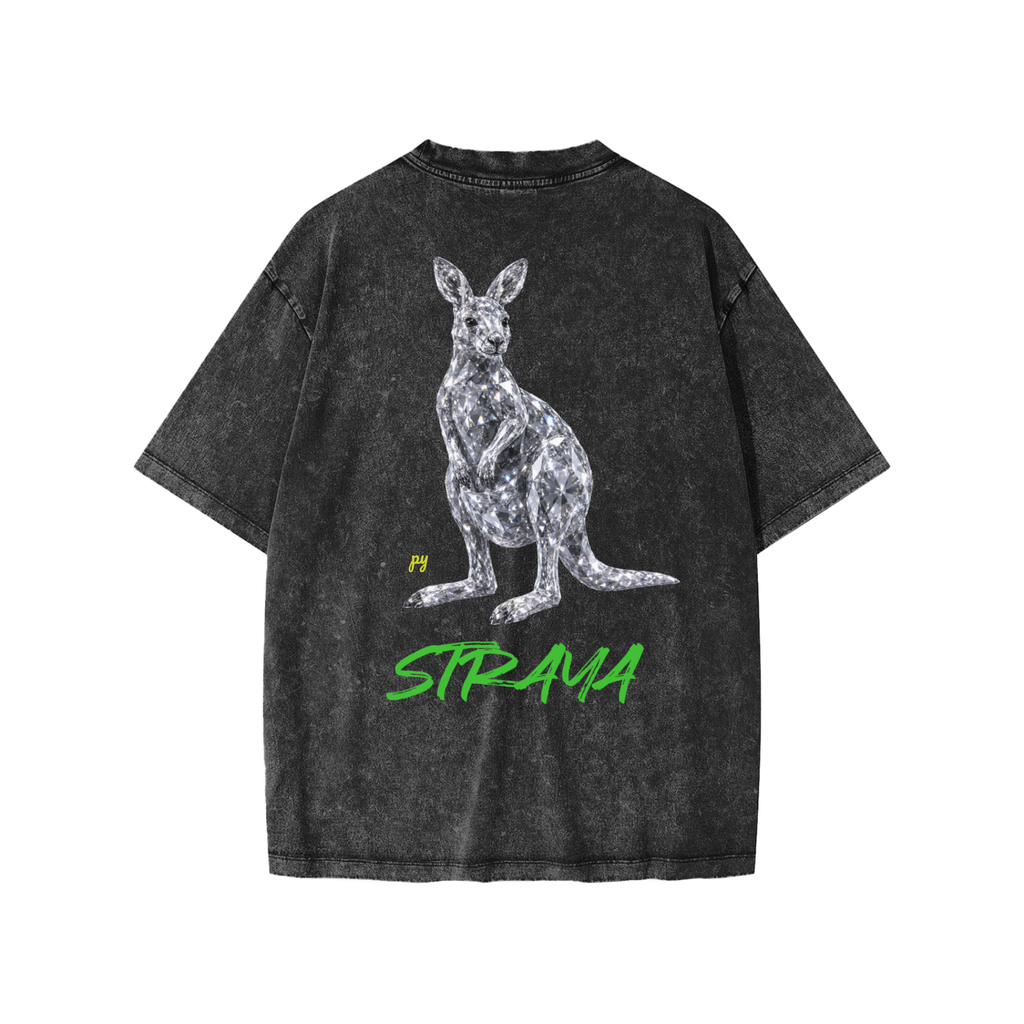 kids snow washed tee