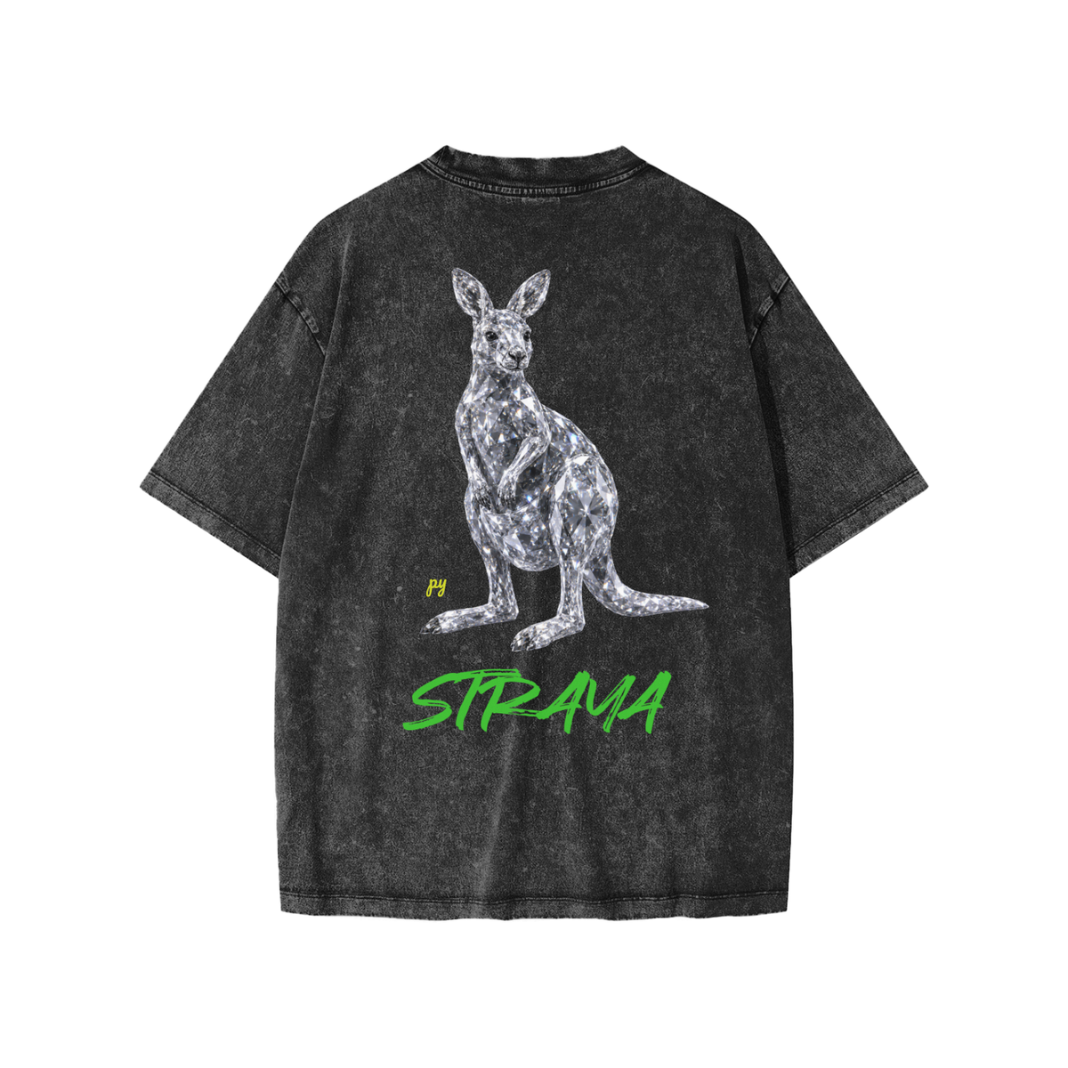 kids snow washed tee