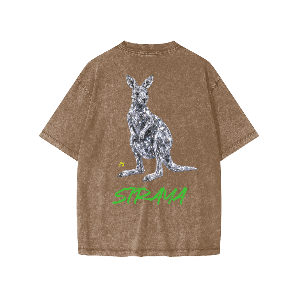 kids snow washed tee