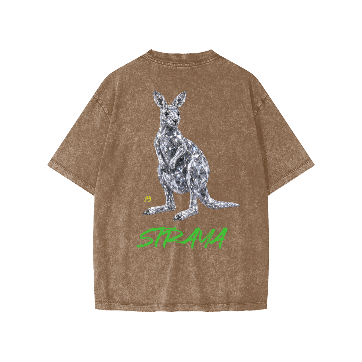 kids snow washed tee