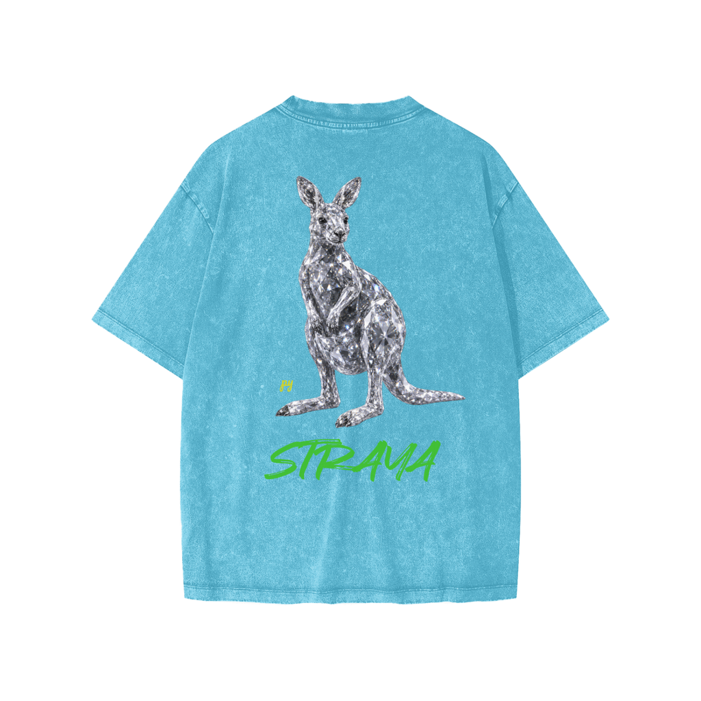 kids snow washed tee