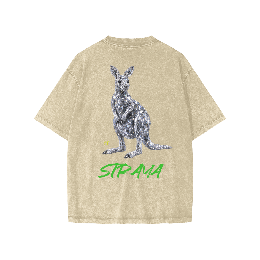 kids snow washed tee