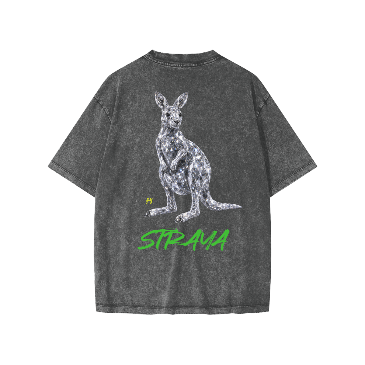 kids snow washed tee
