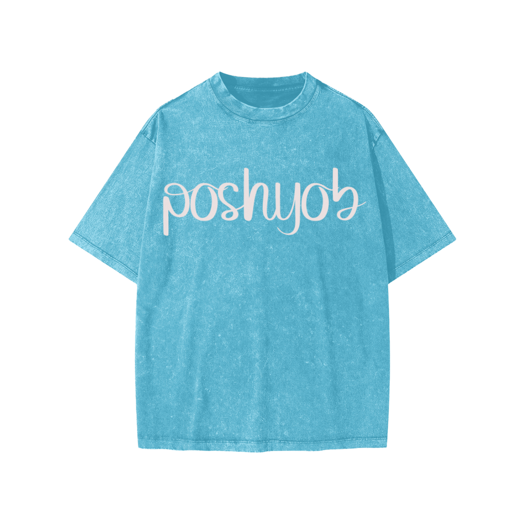 kids snow washed tee