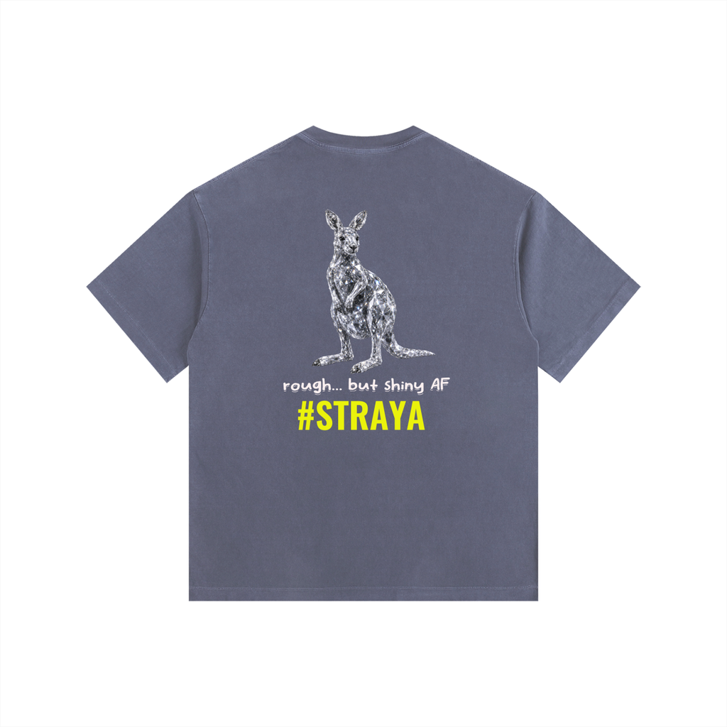 oversized diamond roo tee