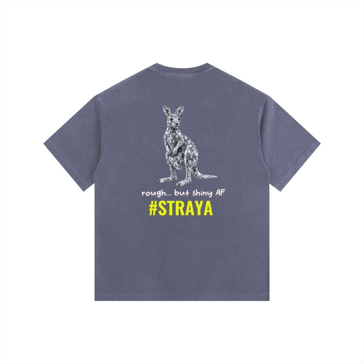 oversized diamond roo tee