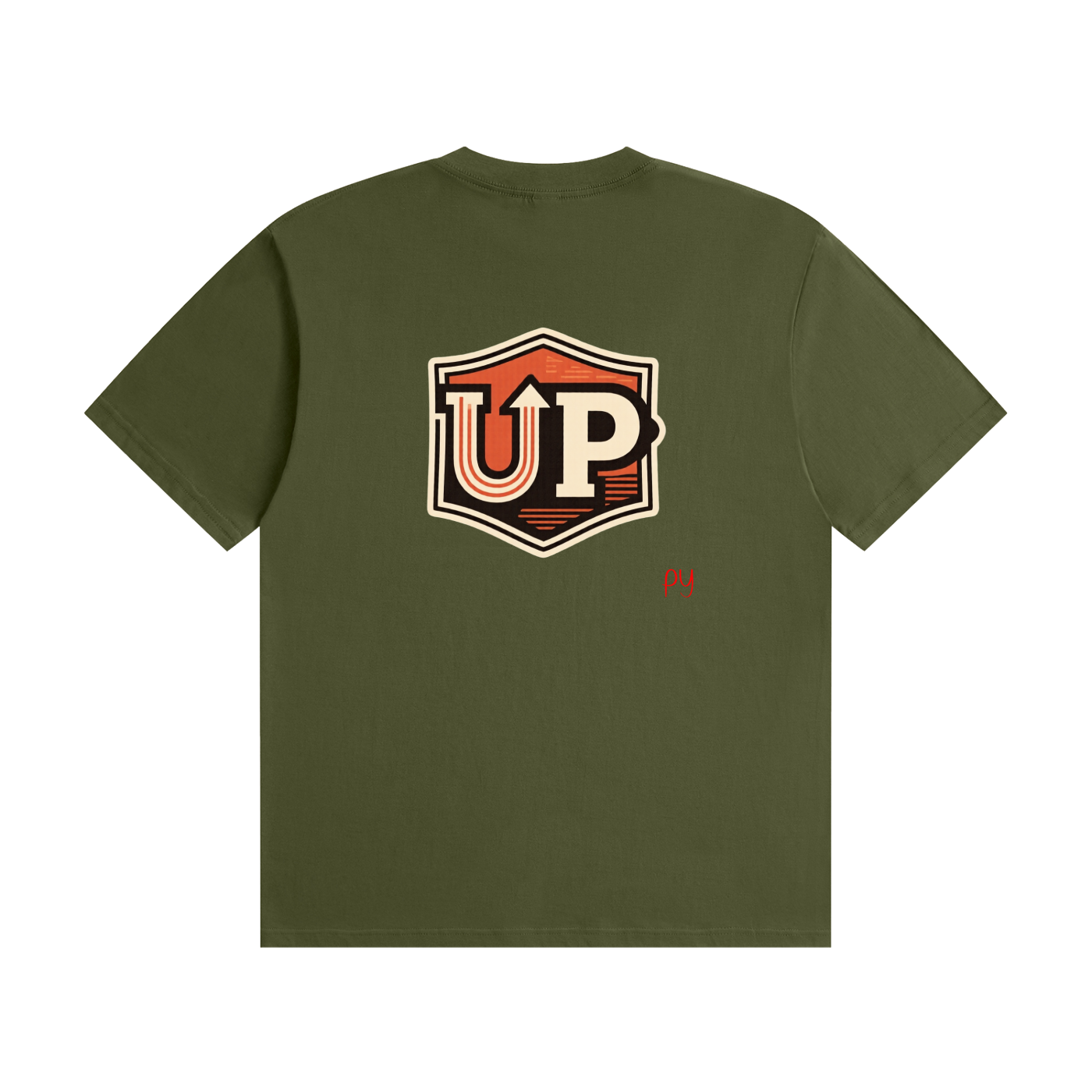 all the way up T